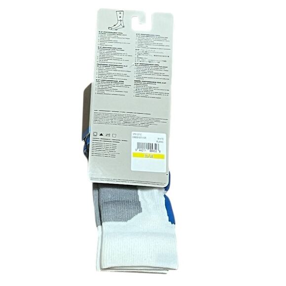 Harley-Davidson Extreme Cushion Riding Socks, White and Gray, Size M, NWT - Picture 2 of 5